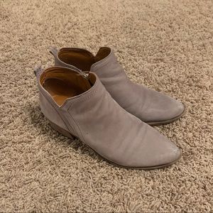 SOLD | Franco Sarto Suede Short Booties